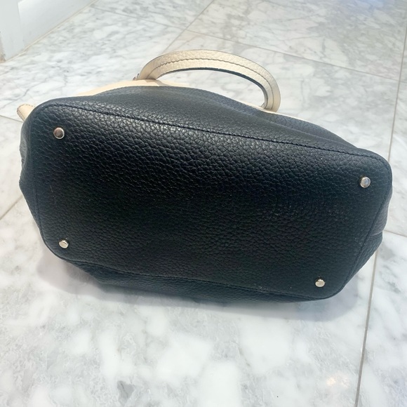 Kate Spade Grove Court Blaine Satchel Cream & Black - Picture 7 of 12